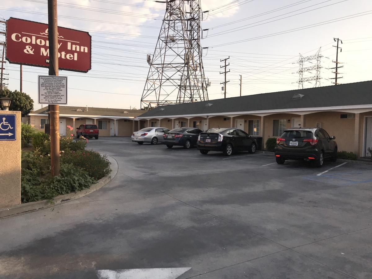 Colony Inn Motel ベルフラワー エクステリア 写真